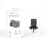 Boîtes de produits personnalisées Boîte de chargeurs et adaptateurs Paquet pour iphone Boîte de chargeur rapide Emballage personnalisé