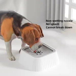 Distributeur automatique 2-en-1 d'eau et de nourriture pour chats et chiens – Gamelle intégrée mignonne à gravité en plastique, capacité 1,3 L, anti-fuite - Product Image 3