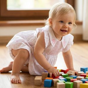 Robes smockées <span class=keywords><strong>chic</strong></span> en coton à imprimé animal pour petites filles, avec col à revers et manches bouffantes – Vente en gros ODM pour l'été - Product Image 1