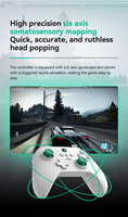 Control Inalámbrico para Juegos Z03 2.4G para Pro, Frecuencia de Respuesta de 800Hz, Gamepad de 3 Modos para FPS, Giroscopio de Seis Ejes, Ergonómico