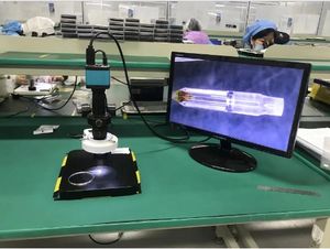 <span class=keywords><strong>Microscope</strong></span> numérique HD-MI 14MP 1080P 42X-<span class=keywords><strong>600X</strong></span> Zoom objectif à monture C caméra de <span class=keywords><strong>Microscope</strong></span> électronique industriel USB - Product Image 3