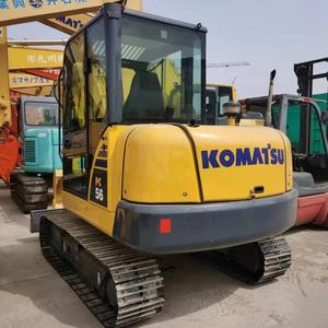 Komatsu pc56 en excellent état en stock maintenant, pelle Komatsu d'occasion, Komatsu pc35 pc55 pc56 pc70 - Product Image 1