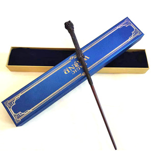 Baguette magique Harry Potter bleue avec estampage or, coffret cadeau, baguette magique d'Hermine, baguette magique de Dumbledore, cadeau d'anniversaire - Product Image 6