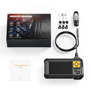 Caméra endoscopique industrielle HD 1080P avec écran 4,3 pouces, objectif 8 mm, boroscope d'inspection IP67, câble rigide de 1 m pour la réparation automobile et des tuyaux - Product Image 6