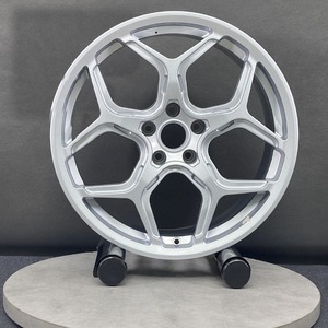 Jantes en alliage forgé OEM ODM en aluminium <span class=keywords><strong>6061</strong></span> T6, jantes personnalisées PCD ET CB à déport profond concave pour voitures particulières 7.5J - Product Image 3