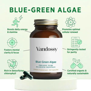 Capsules d'algues bleues et vertes à haute puissance Supplément de vitamines et de minéraux multi-nutriments pour le soutien immunitaire des adultes et des femmes enceintes - Product Image 3