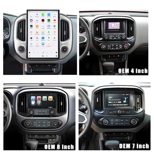 14.4 "Qualcomm Android Radio écran pour Chevrolet Colorado GMC Canyon 2014-2018 voiture Headunit CARPLAY Android Auto <span class=keywords><strong>GPS</strong></span> Navigation - Product Image 6