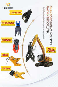 OEM CE工場製 掘削機アタッチメント 回転式金属解体切断ギロチン スクラップ用 ダブルシリンダー油圧シャー - Product Image 6