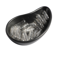 Capsules végétales vides transparentes HPMC Halal BRC, tailles 0, 00, 1, 2, 3, impression de logo personnalisée