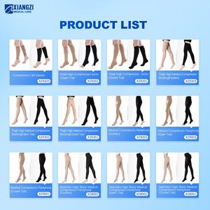 Medias de compresión de muslo transparente medio 20-30 MmHg venas varicosas para el verano - Product Image 4