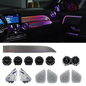 Sistemas de Iluminación Automotriz, Kit de Iluminación Ambiental LED de 64 Colores W247 para Mercedes-Benz GLB 2020-2026, Rejillas de Ventilación Interiores - Product Image 1