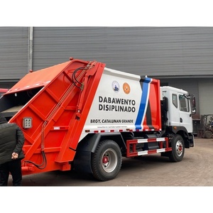15cbm Compression Garbage Truck Euro 3 Emission Standard Municipal Sanitation <b>Waste</b> Collection Vehicle with Remote Control - Product Image 4