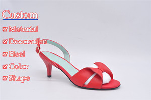Fabricante personalizado 2026 nuevo producto <span class=keywords><strong>zapatos</strong></span> de mujer Lazo Rojo decorado puntiagudo <span class=keywords><strong>zapatos</strong></span> de <span class=keywords><strong>tacón</strong></span> <span class=keywords><strong>medio</strong></span> Mule - Product Image 2