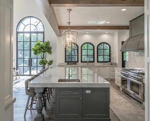 אמריקאי אבטחה נירוסטה נדנדה כניסה חלונות צרפתית דלת ברזל יצוק בסגנון קבוע תלוי וילון - Product Image 3