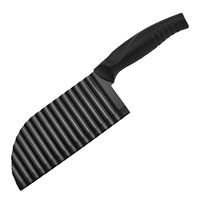 Keukenaccessoires Wave Knife Roestvrij Staal Heavy Duty Herbruikbare Aardappel Deeg Groente Fruit Snijder Hakmes Frietmaker