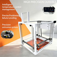 Imprimante 3D FDM industrielle grand format 1000 mm, équipement d'impression 3D de grande taille avec nivellement automatique et Wi-Fi pour l'art créatif et la décoration