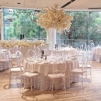 Chaise transparente en résine empilable durable pour événements, mariages et fêtes en extérieur – Modèle Phoenix