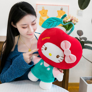 Anh Đào Mèo Mèo Thú Nhồi Bông Búp Bê Dễ Thương <span class=keywords><strong>Kt</strong></span> Mèo Đồ Chơi Sang Trọng Siêu Dễ Thương Mềm Phim Hoạt Hình Ném Gối Cho Bộ Đồ Giường Phòng Bán Buôn Quà Tặng - Product Image 3