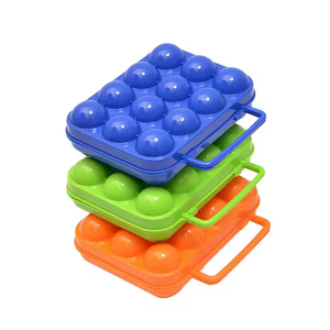 Super Lightweight Outdoor <b>Egg</b> <b>Storage</b> Box 12-Piece Portable Plastic <b>Egg</b> Protector Shock-Proof and New Condition - Product Image 6