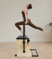 Chaise Wunda Pilates FZ GRASSFIT en bois d'érable/cuir microfibre, garantie 5 ans, équipement d'entraînement de force, équipement de fitness OEM