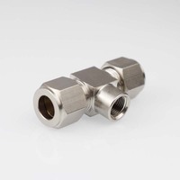 Raccord femelle en laiton nickelé argenté 9,52 mm pour système de brumisation haute pression 200 bars pour refroidissement extérieur