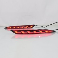 BAINEL feu de pare-chocs arrière modifié avec feu de brouillard arrière Led 17-21 Tesla modèle 3 feux de clignotant de frein de pare-chocs