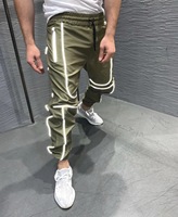 Pantalon de survêtement pour hommes, à faisceau réfléchissant, Hip-hop, lumineux, décontracté, vêtement de sport, vente en gros,