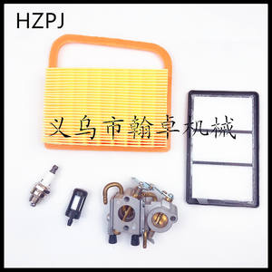 Carburador TS410 TS 420 y Filtro de Aire/Combustible/Bujía, Incluye Cortador - Product Image 3