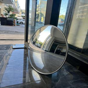 Miroir Convexe en Acrylique Incassable TOPTREND Argent Diamètre 500mm, Miroir de Circulation à Grand Angle, Vue Claire, Épaisseur 2mm, Urbain - Product Image 3