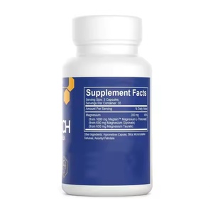 Cápsulas Personalizadas de Glicinato de Magnesio, Quelato de Ashwagandha y Ascorbato, Mejoran la Inmunidad, Certificadas por GMP, Personalizables - Product Image 2