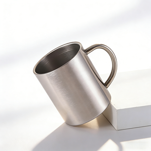 แก้วกาแฟ<span class=keywords><strong>ส</strong></span>แตนเลสแบบสั่งทำพิเศษ<span class=keywords><strong>ส</strong></span>ำหรับแคมป์ปิ้ง ความจุ 301-400 มล. เป็นมิตรกับสิ่งแวดล้อม พร้อมบรรจุภัณฑ์กล่องแยกชิ้น - Product Image 5