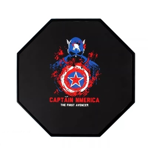 12 inch đầy màu sắc hai mặt im lặng thực hành trống Pad và đứng diễu hành ban nhạc bass bẫy trống miếng đệm đào tạo cho người mới bắt đầu - Product Image 6