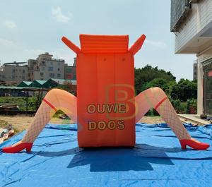 Holanda cumpleaños dibujos animados marioneta <span class=keywords><strong>medias</strong></span> piernas caja inflable piernas Ouwe Doos globo - Product Image 4