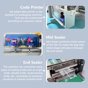 Máquina Automática para Empacar Rollos de Papel Higiénico, Máquina de Envasado Flowpack para Alimentos, Máquina de Envasado de Proteína de Suero - Product Image 4