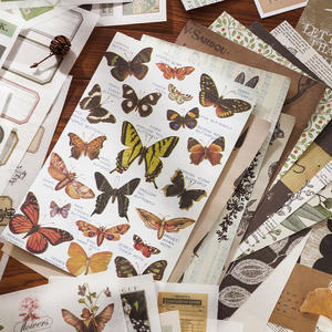 Simno precortado estético Ephemera Scrapbooking pegatinas <span class=keywords><strong>para</strong></span> adultos decorativo <span class=keywords><strong>Vintage</strong></span> Bullet planificador DIY artes artesanales - Product Image 6