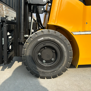 Xe nâng điện ba bánh hạng nặng, động cơ dẫn động kép, tải trọng 2 tấn, lốp đặc, thiết kế nhỏ gọn, cột nâng hai tầng, chiều cao nâng 3-6m - Product Image 3