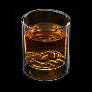 Bicchieri Creativi a Forma di Testa di Leone 250ml per Whisky, <span class=keywords><strong>Vodka</strong></span> e Vino con Doppia Parete - Product Image 6