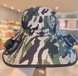 Summer Breathable Nylon Mesh Cap Solar Powered USB Fan Hat Outdoor Casual Sunshade <b>Sunscreen</b> Baseball Cap New - Product Image 5