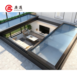 Kích thước lớn thông minh điện tự động trượt <span class=keywords><strong>Skylight</strong></span> với daylighting và thông gió mới hợp kim nhôm khung Hidden theo dõi - Product Image 3