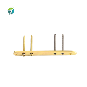 Prijsvriendelijke Chirurgische Titanium Veterinaire Orthopedische Trauma Implantaten <span class=keywords><strong>T</strong></span> Type Rechte Borgplaat - Product Image 5