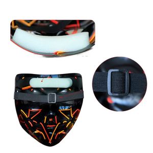 Luz LED de Halloween, divertida, para la fiesta de <span class=keywords><strong>disfraces</strong></span> de <span class=keywords><strong>The</strong></span> <span class=keywords><strong>Purge</strong></span> Election Year, accesorios geniales para festivales y cosplay. - Product Image 4