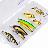 Cuillère dure d'eau douce chaude salée pour brochet bar truite Mandarin Maurice thon Marlin poisson-chat leurre de pêche