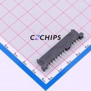 HDGCYLSY-SATA-113 Hard Drive Connector (SAS/SATA/M.2) Through hole Component (THT) Connector SATA Female 22P Through Hole - Product Image 2