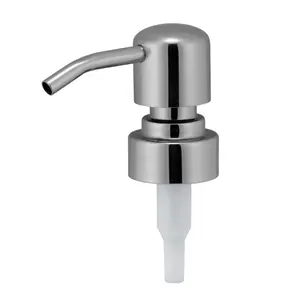 Factory Metal And Stainless Steel Soap Pump 28/2CC Lotion Dispenser Pump Hand Wash Customize Colour Bottle Dispenser Pump