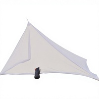 Tente en maille personnalisée de style pyramidal, moustiquaire d'extérieur pour le camping
