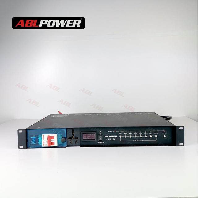 High Power Sequence Box Sound System Dj Equipment Power Supply Sequencer 8 Channels