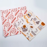 Papel para Envolver Alimentos, Biodegradable, Recubierto de PE, Resistente a la Grasa, con Logotipo Personalizado, para Sándwiches, Hamburguesas, Restaurantes, Sushi, Galletas