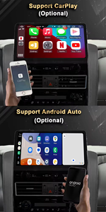 Unidad Principal Android para Auto, Estéreo, GPS, Navegación, Pantalla Táctil de 13.5 Pulgadas, Radio, CarPlay, Reproductor de Video para NISSAN PATROL 2010- - Product Image 6