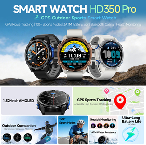 Reloj Inteligente GPS Resistente para Hombre, con GPS GLONASS Integrado, Resistente al Agua 3ATM, Reloj Deportivo con Altímetro y Barómetro - Product Image 2