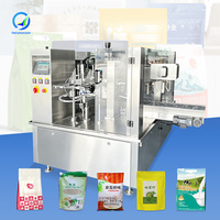 Machine de remplissage de sachets préformés Doypack à bec verseur pour poudre, type OCEAN Zip Lock